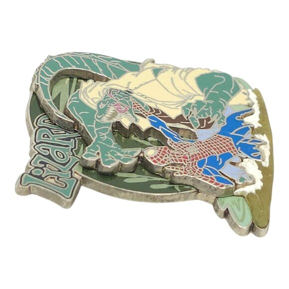 Universal Studios 2008 Spider-Man VS Lizard Limited Edition 500 3-D Pin Pinback - Picture 7 of 12